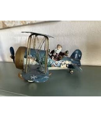 Kurt S. Adler 7.7" Santa is Heli/Airplane