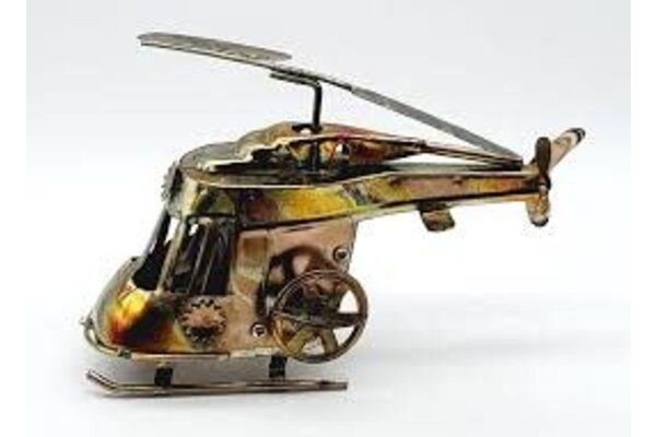 BerkEley Designs Decoration: Small Helicopter w/ Tunes