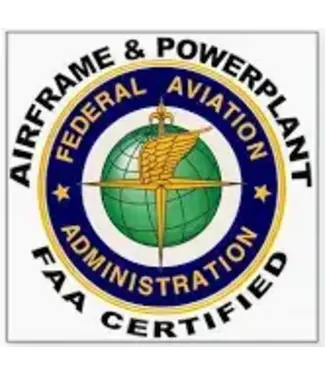 Mr. Pilot Aviation Shop Sticker: Mechanic FAA Cert. (Glass)