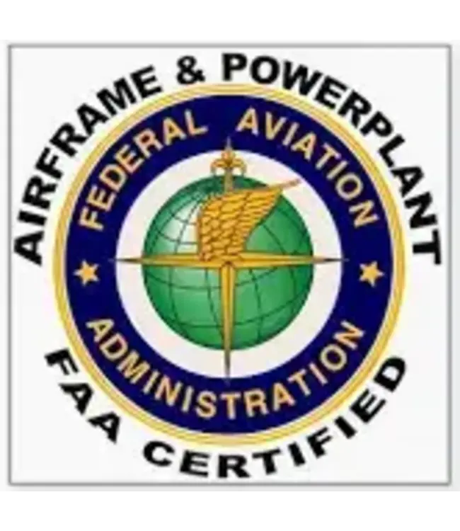 Mr. Pilot Aviation Shop Sticker: Mechanic FAA Cert. (Glass)