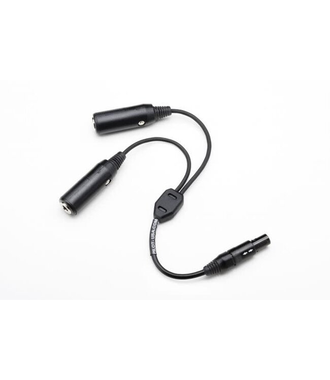 Adapter: GA Dual Plug to Lemo 6 pin