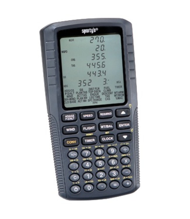 Sporty's New Electronic E6B Flight Computer