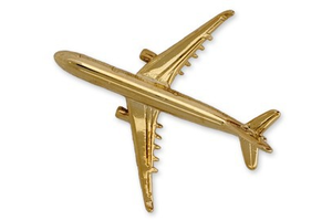 Pin: Airbus 330 Gold