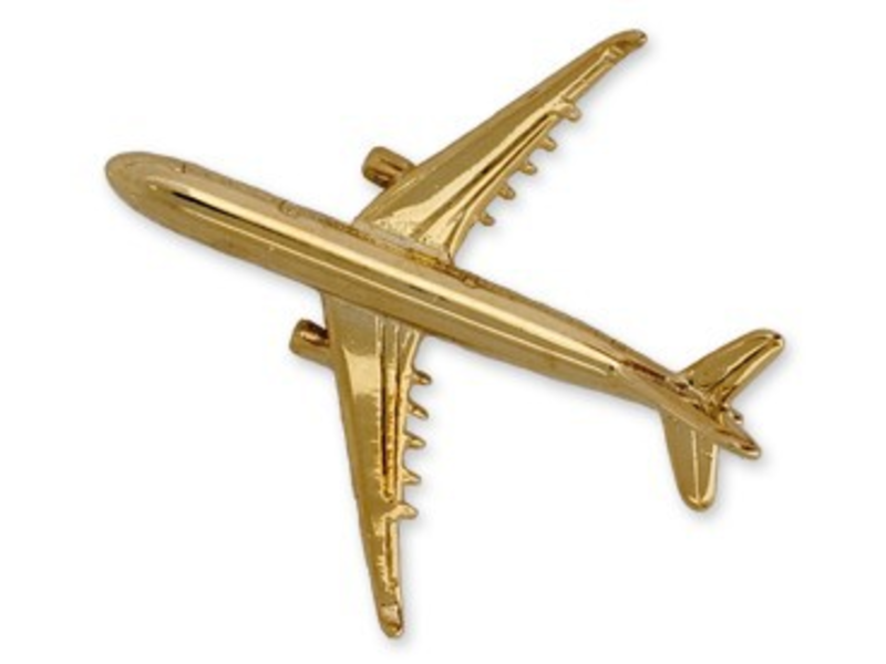 Pin: Airbus 330 Gold