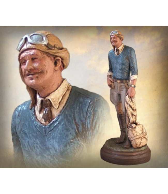 Statue: Spirit of St. Louis Handpainted