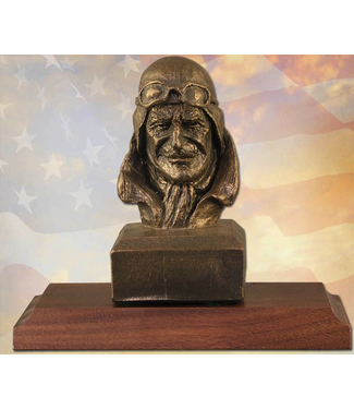 Statue: Pilot Bust Bronzetone