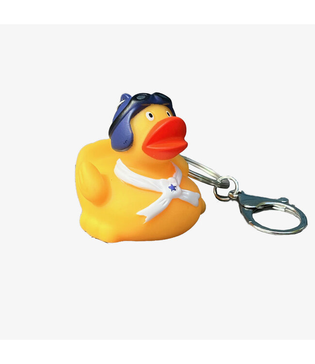 Keychain: Aviator Duckie