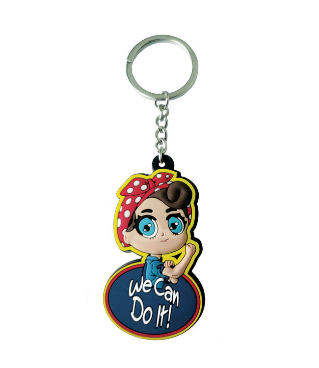 Keychain: Young Rosie Anime Rubber