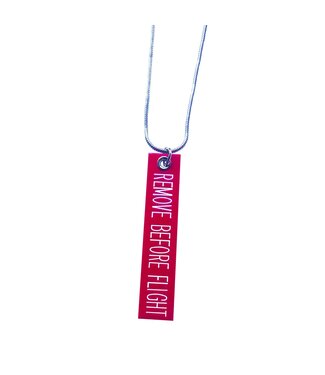 Necklace: Remove Before Flight