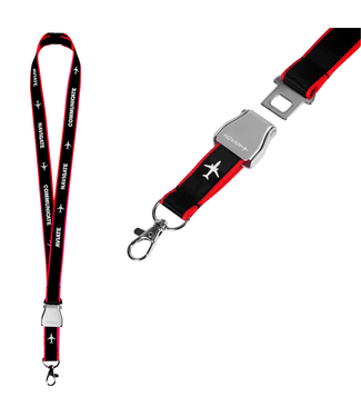 Lanyard: Aviate-Navigate-Communicate [Red]