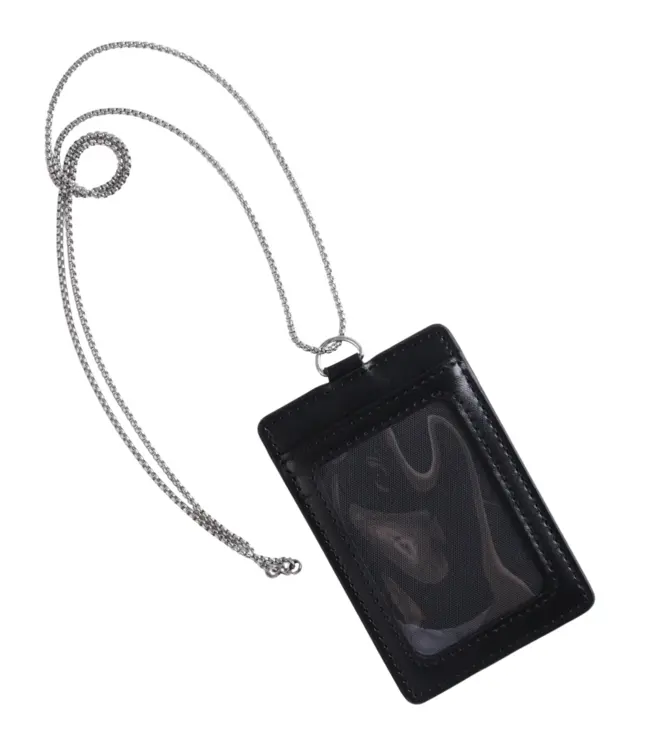 ID Badge Holder PU Leather