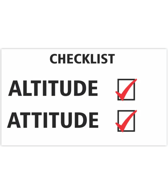 Sticker: Checklist