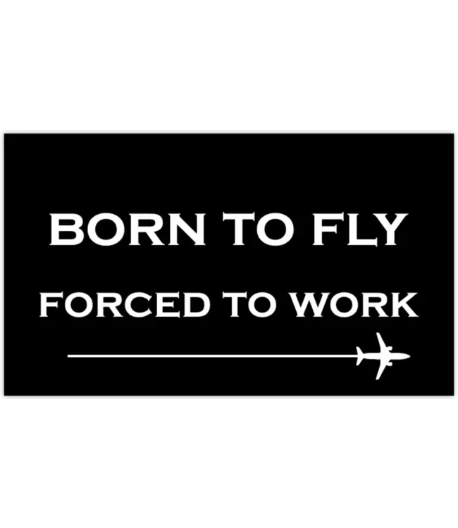 Sticker: Forced to Work