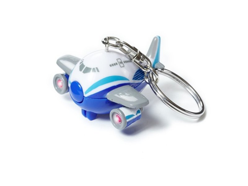 Keychain: Pudgy Sound & Light Boeing