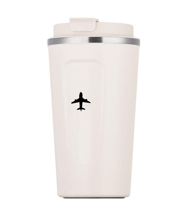 17oz Insulated Coffee Mug, Cream