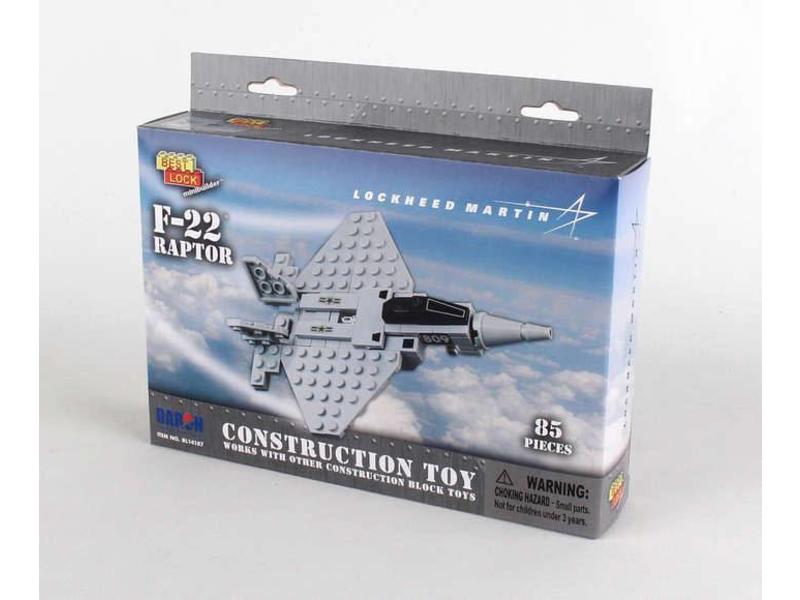 Daron World Trading Inc. F-22 RAPTOR 85 PIECE CONSTRUCT
