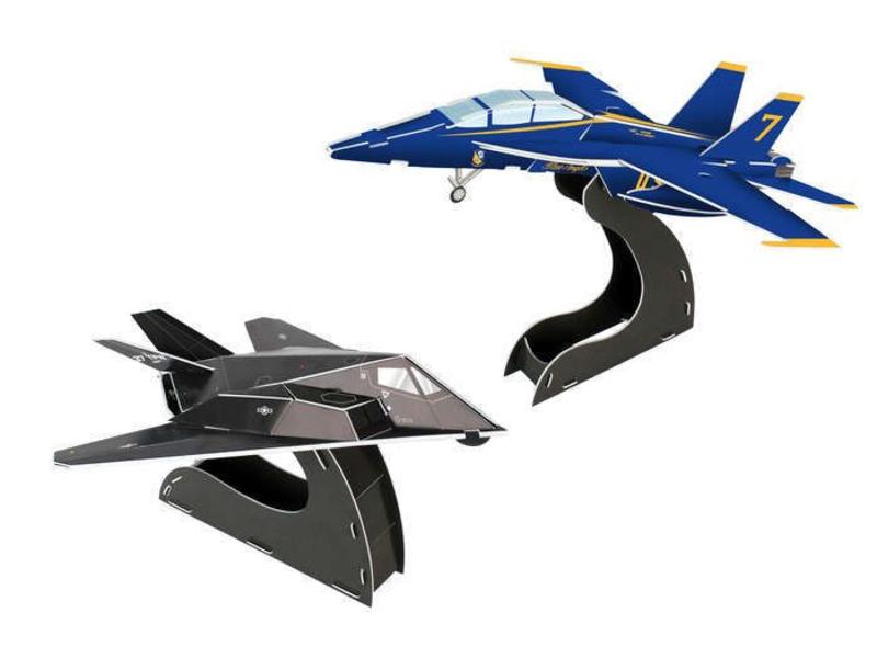 Daron World Trading Inc. BLUE ANGELS F/A-18/F117 3D PUZZLE