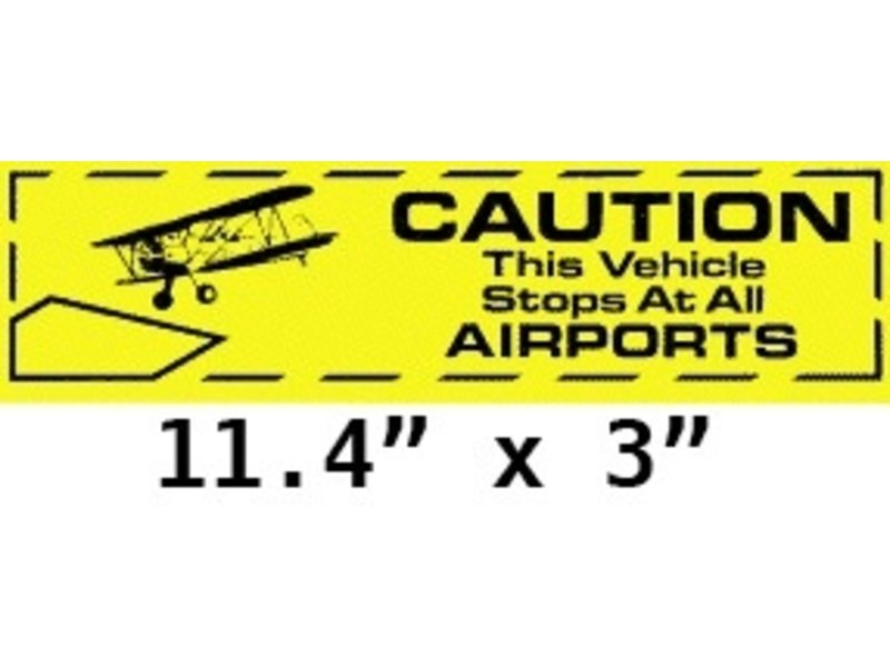 Sticker: Caution This Vehicle