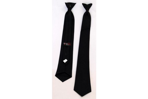 Tie: Clip on Black