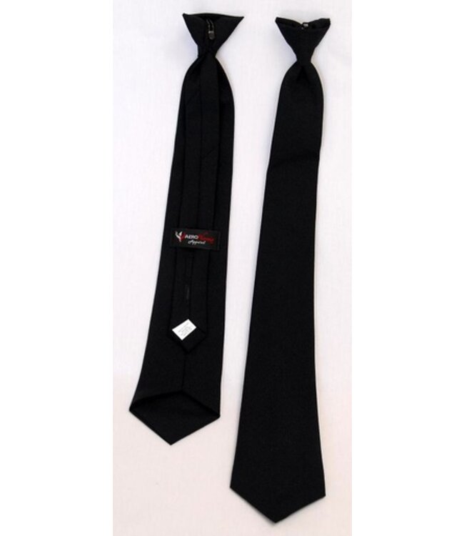 Tie: Clip on Black