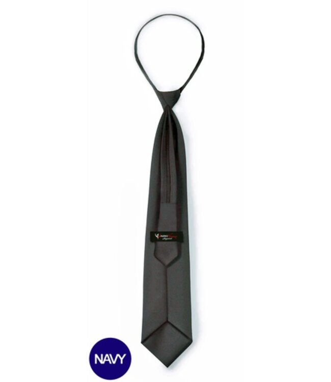 Tie: Zipper Tie Blue