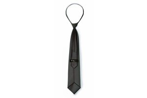 Tie: Zipper Tie Black