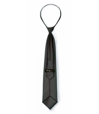 Tie: Zipper Tie Black