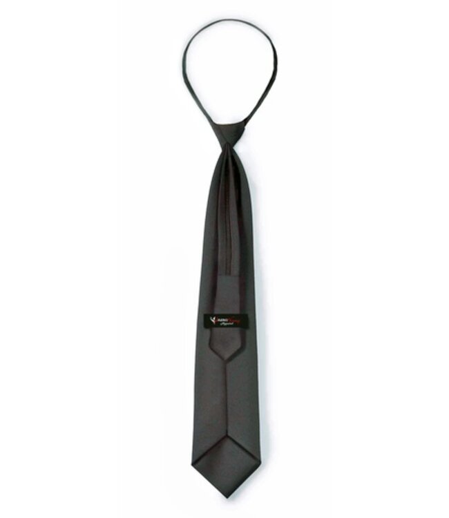 Tie: Zipper Tie Black