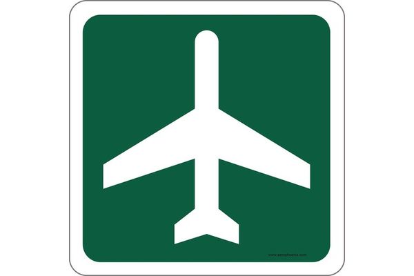 Mouse Pad Airport Ahead