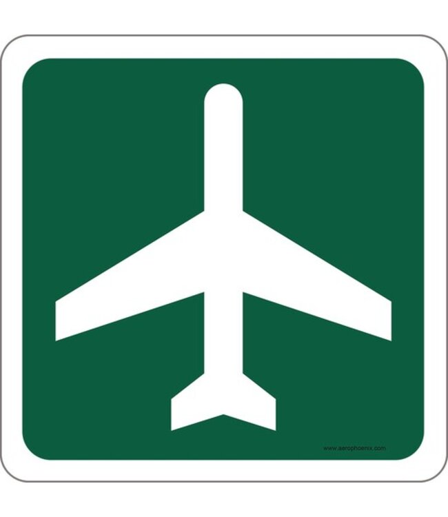 Mouse Pad Airport Ahead