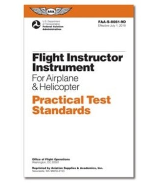 PTS - Flight Instructor Instrument & Helicopter