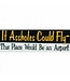 Bumper Sticker: If Assholes Could Fly *Outlet