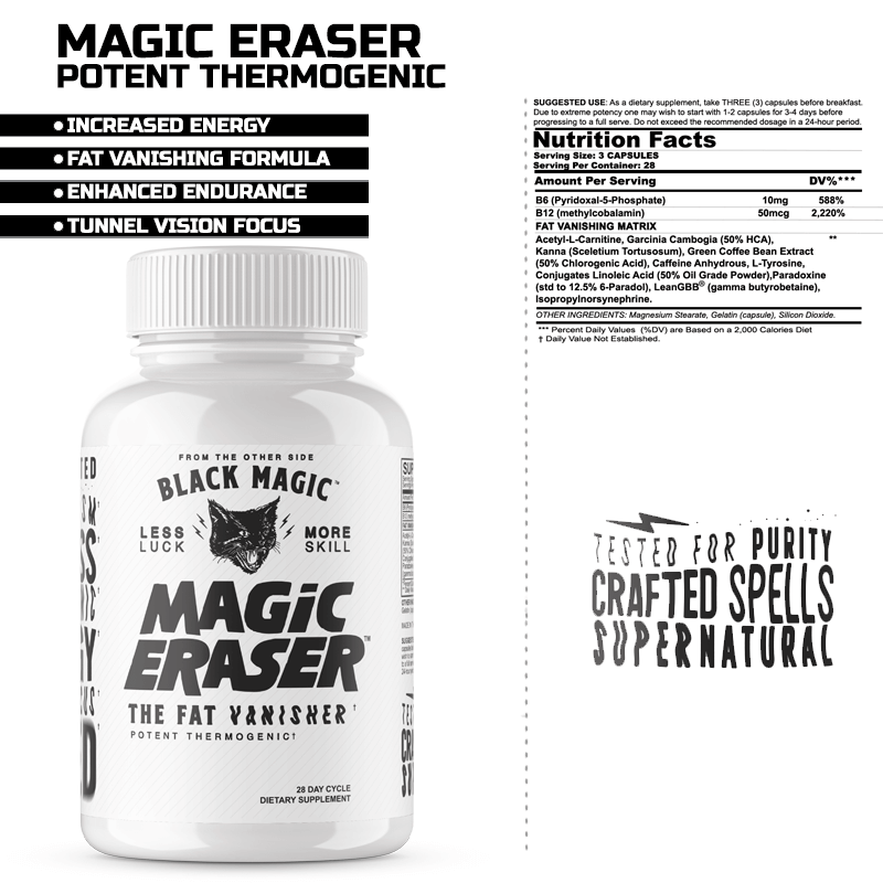 Black Magic Magic Eraser