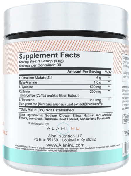 Alani Nu Alani Nu Preworkout