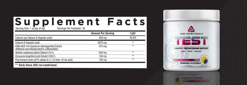 Core Nutritionals Core Test