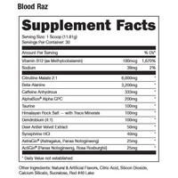 14+ Woke af pre workout calories info