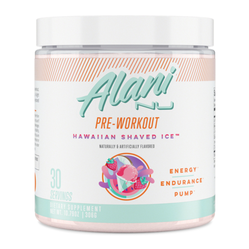 Alani Nu Blue Slush Pre-Workout 30 Servings