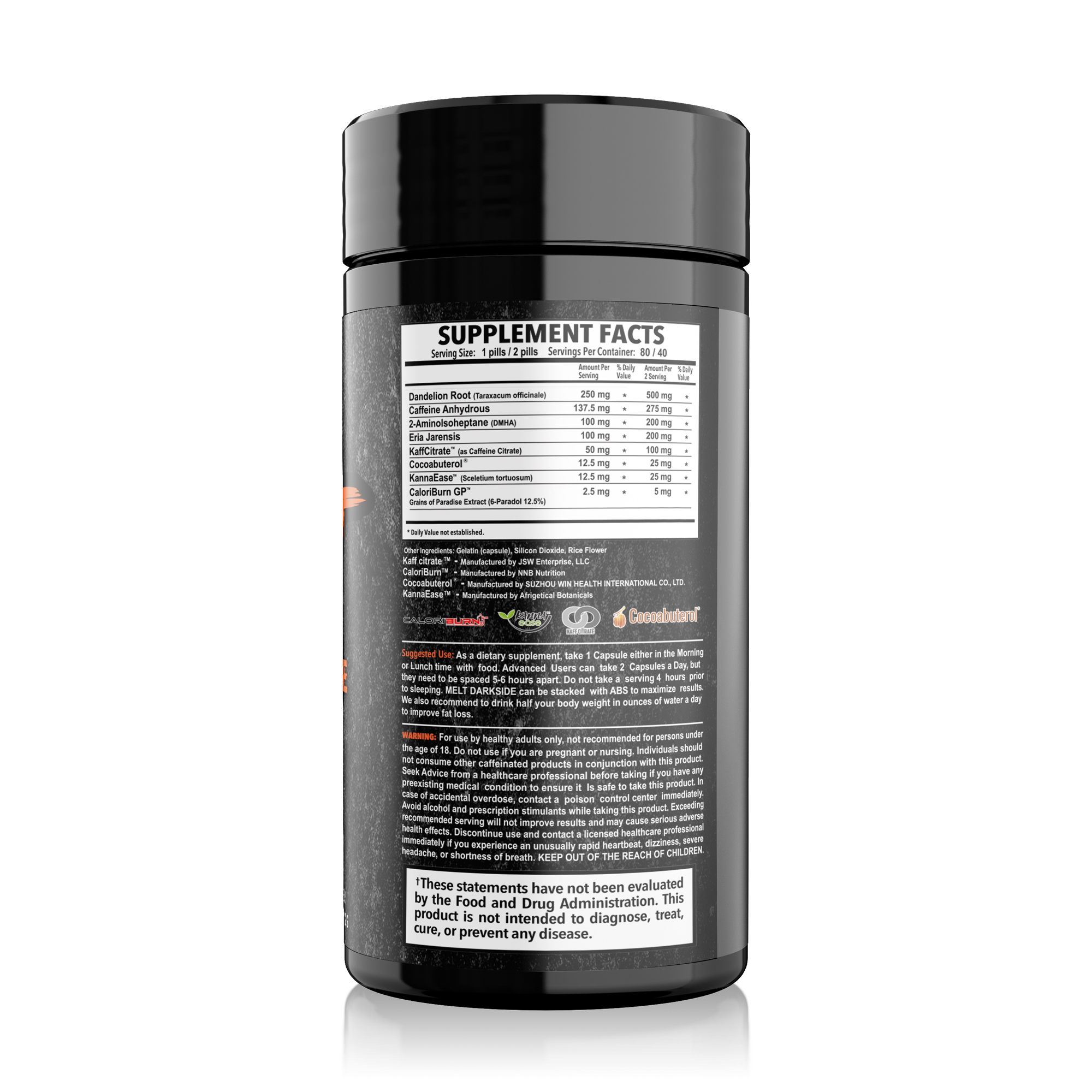 Hypd Supps Melt Dark