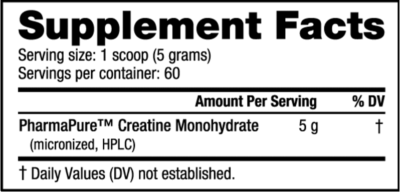 Nutrabio Nutrabio Creatine Monohydrate 300g