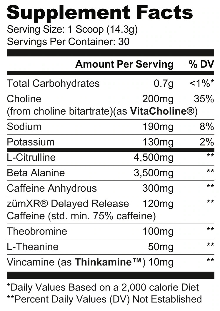 Ryse Ryse Loaded Preworkout