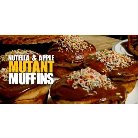 AMAZING Nutella & Apple MUTANT MUFFINS