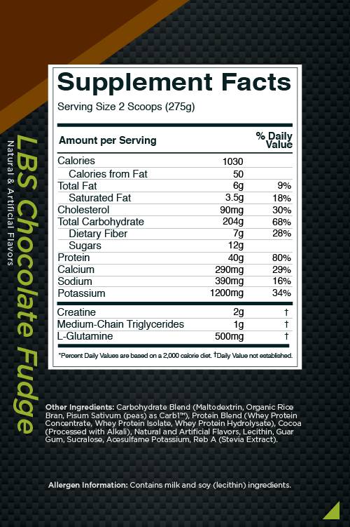 Rule 1 R1 LBS High Calorie Mass Gainer