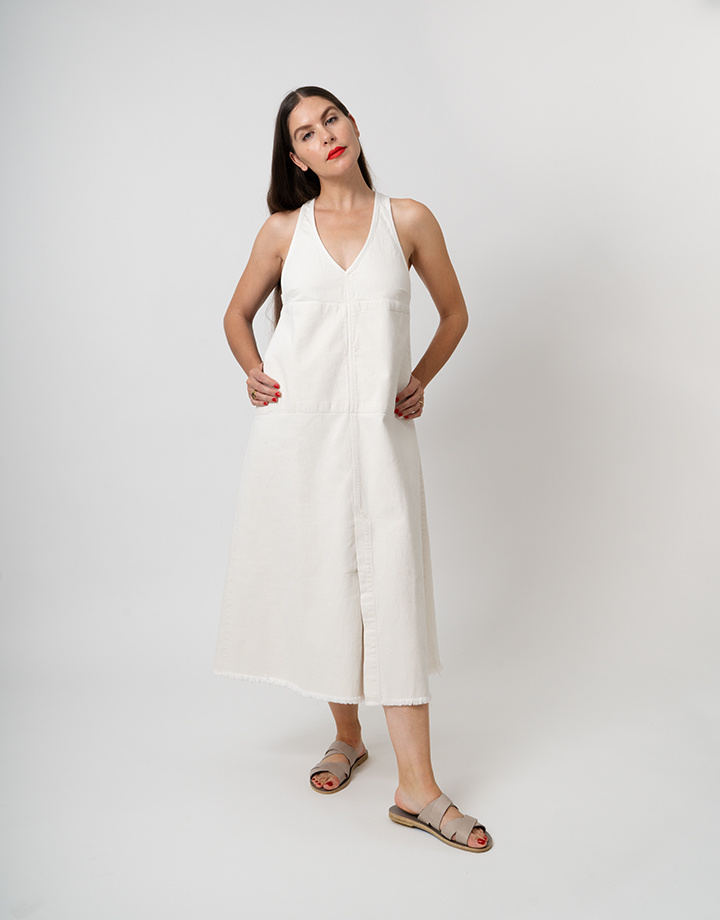 Rachel Comey Buxton Dress In White Rachel Comey Buxton Dress In White