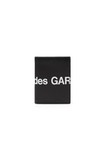 COMME des GARÇONS WALLET Comme des Garçons  Bifold Huge Logo Wallet Black