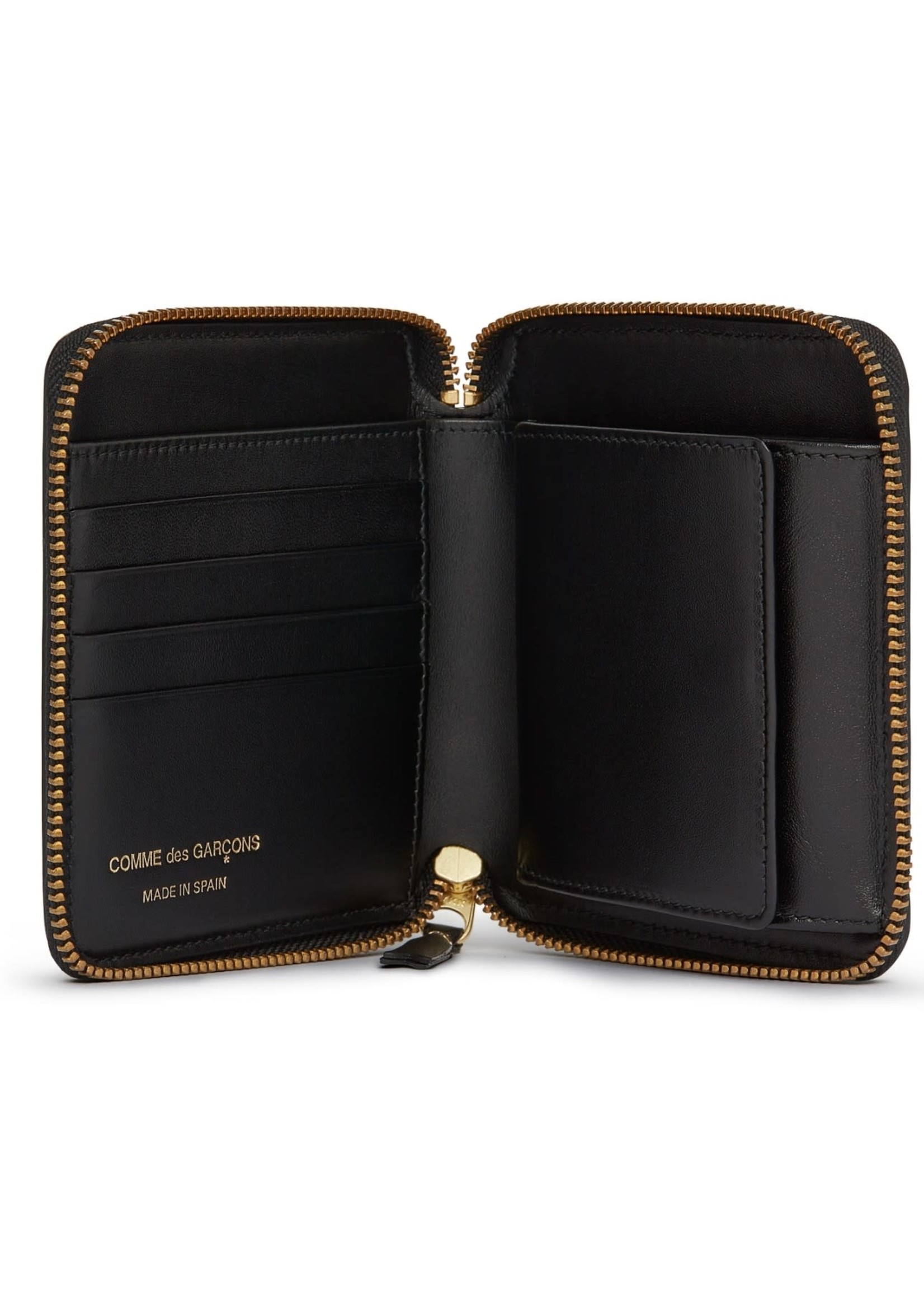 comme des garcons zip wallet