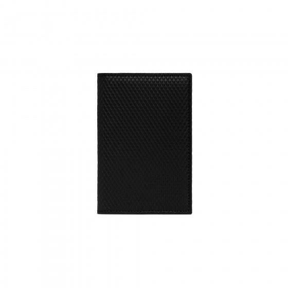 comme des garcons leather card holder