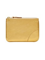 COMME des GARÇONS WALLET COMME des GARÇONS Small Zip Pouch Gold Foil