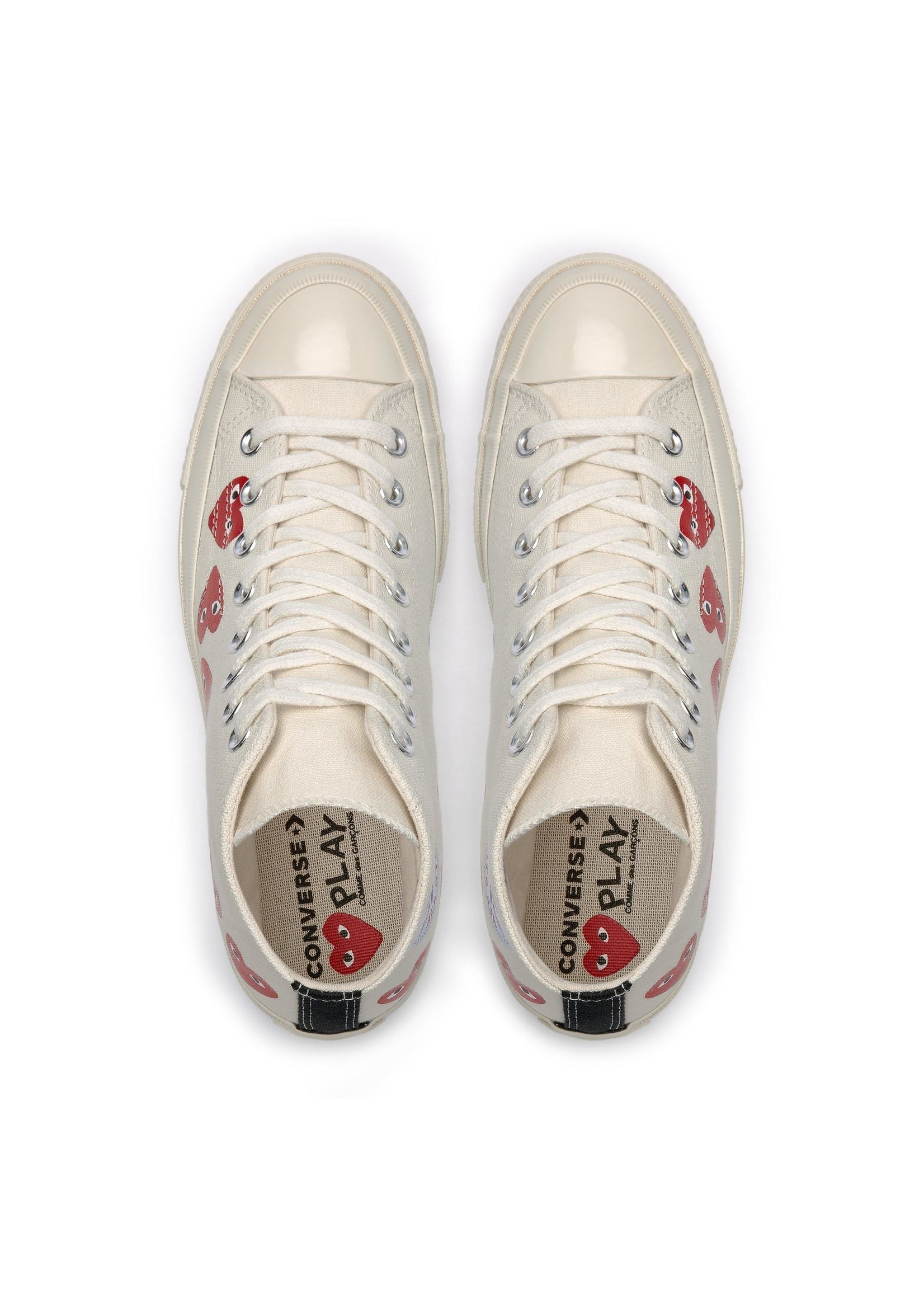 converse play white high top