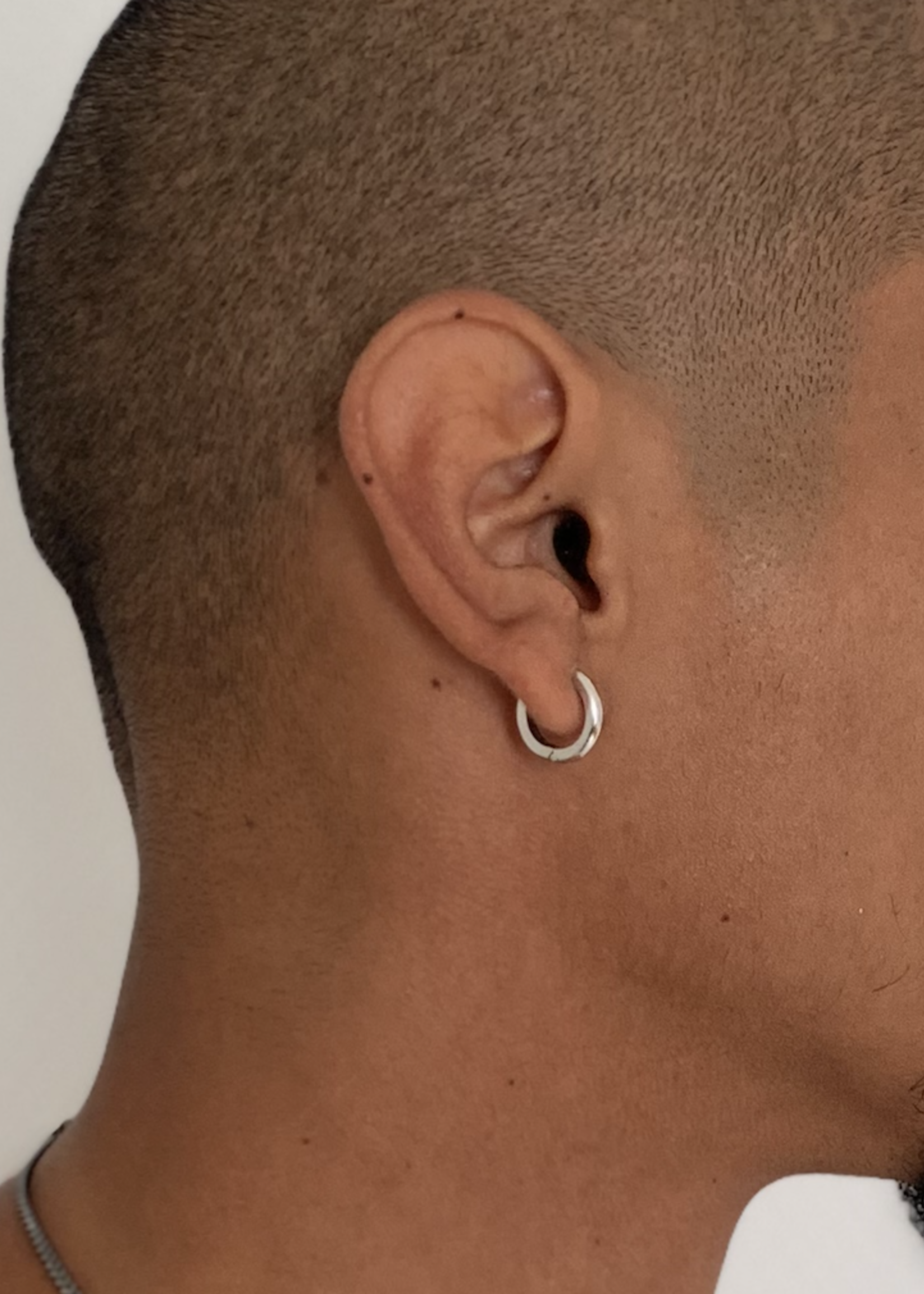 VARON Single Aro Earring in Sterling Silver
