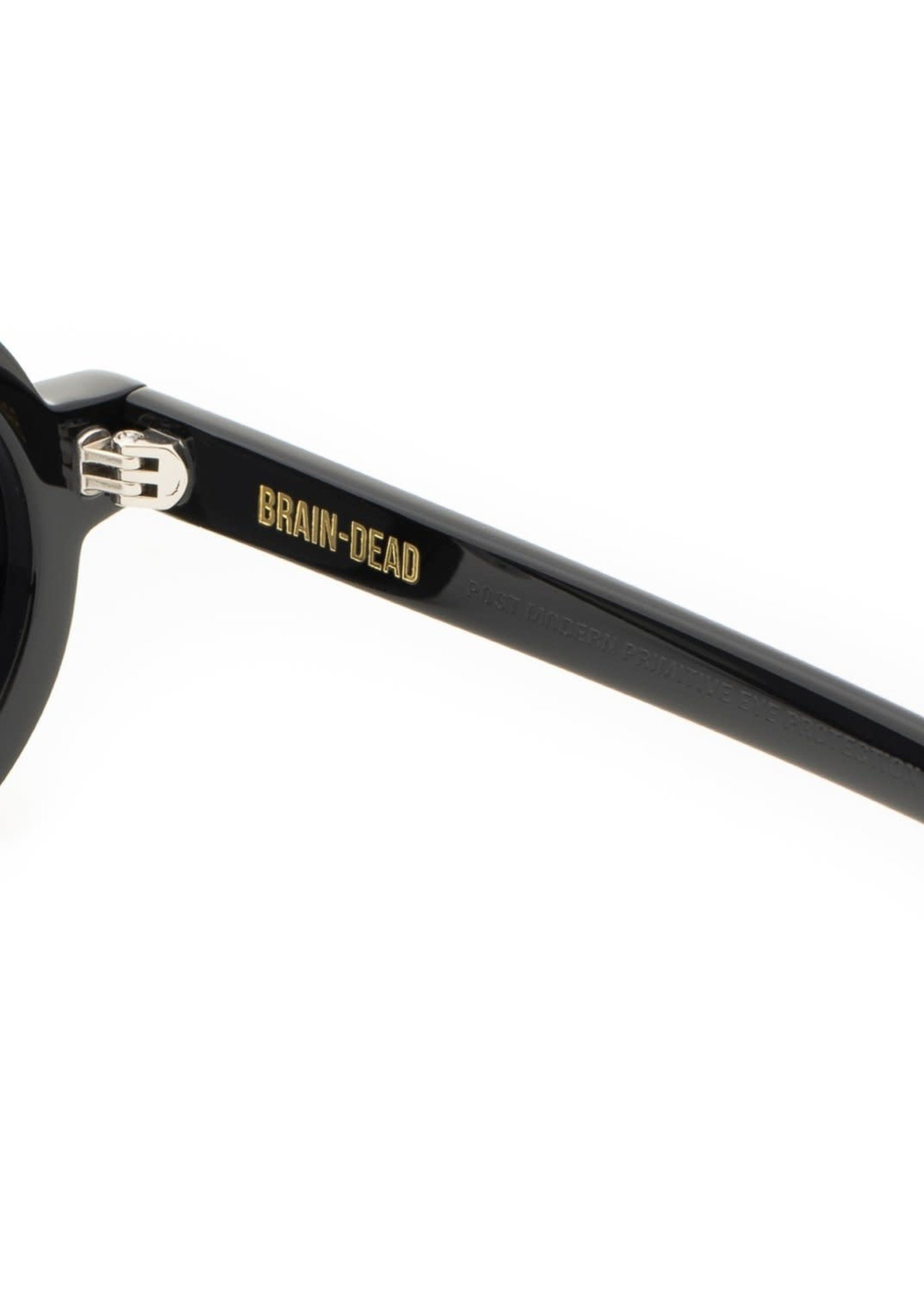 Brain Dead Tani Sunglasses in Black / Black
